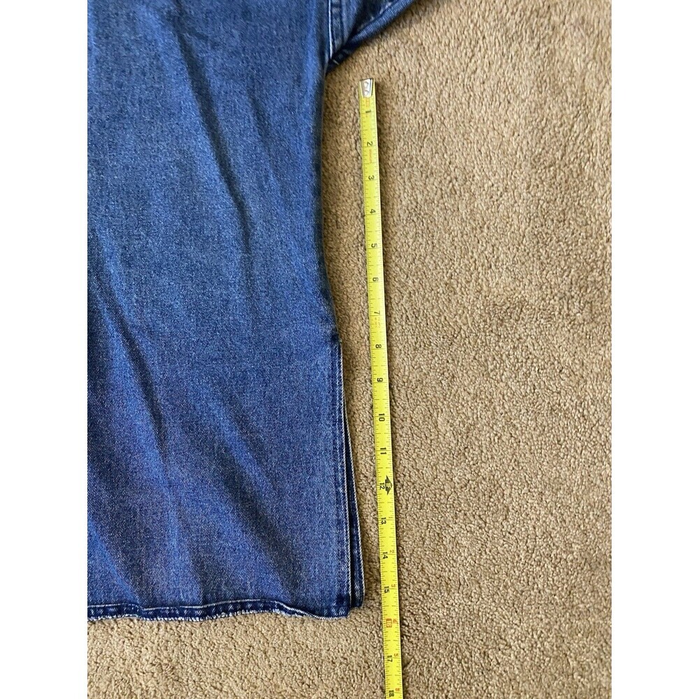 East Bay Mercantile Vintage 80’s 100% Denim Chore Smock Made In USA Size XL - Picture 7 of 16